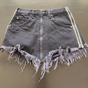 Carmar Black Jean mini skirt 24 in perfect shape